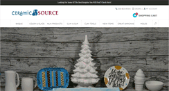 Desktop Screenshot of ceramicsource.com